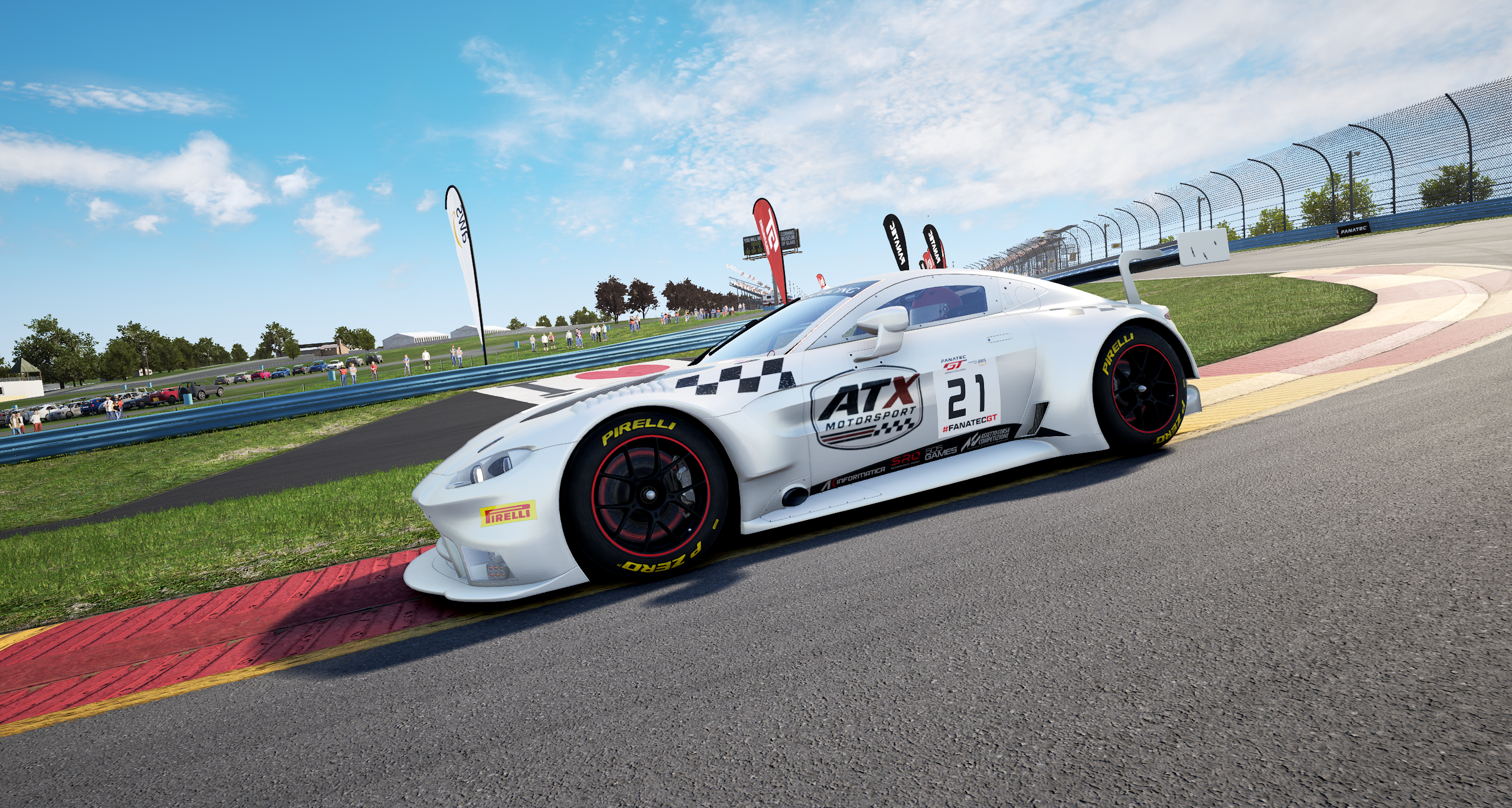 Livrée ATX Motorsport - Aston Martin Vantage GT3
